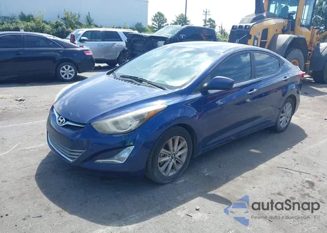 2016 Hyundai Elantra Se/Sport/Limited из США, поврежденный, VIN 5NPDH4AE7GH655989